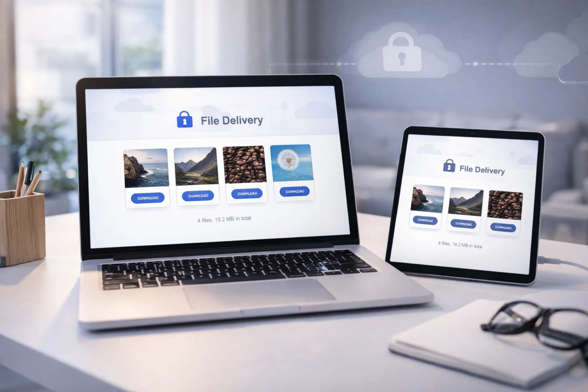 Professional File Delivery From Your Website